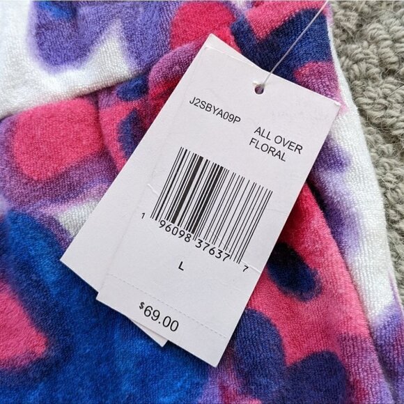 NEW JUICY COUTURE All over floral joggers Y2K pants Large @Y - Picture 7 of 11